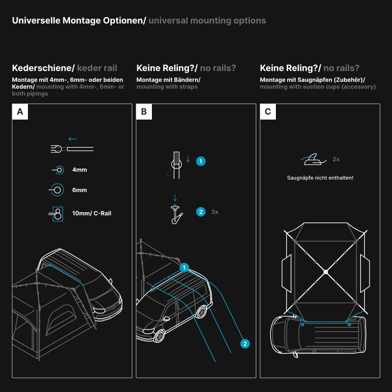 Qeedo Motor Bus Tarp Outdoor 365 het avontuur begint hier